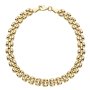 Elegancka złota bransoletka damska regularny wzór • Złoto 585 5,03g