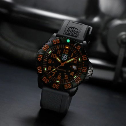 Zegarek męski Luminox G-Collection Sea Lion X2.2059 z pomarańczowymi akcentami