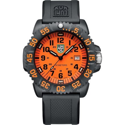 Zegarek męski Luminox G-Collection Sea Lion X2.2059.1 z pomarańczową tarczą