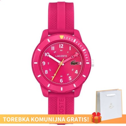 Dziewczęcy Zegarek Lacoste Mini Tennis 2030054 różowy + TOREBKA KOMUNIJNA