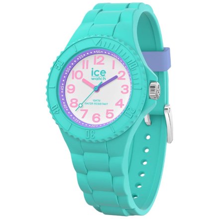 Miętowy zegarek dziecięcy Ice-Watch Hero XS Aqua Fairy 020327 + TOREBKA KOMUNIJNA