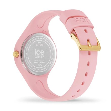 Różowy zegarek dziecięcy Ice-watch Horizon tęczowa tarcza 021432