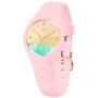 Różowy zegarek dziecięcy Ice-watch Horizon tęczowa tarcza 021432 