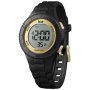 Czarny zegarek elektroniczny Ice-Watch Digit S Black Gold 021607