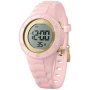 Różowy zegarek elektroniczny Ice-Watch Digit S Pink Gold 021608