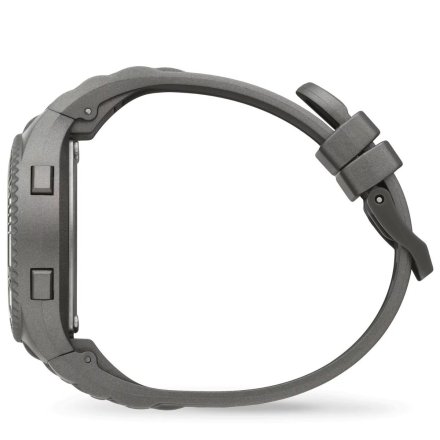 Grafitowy zegarek elektroniczny Ice-Watch Digit S Anthracite Metallic 021610 z wyświetlaczem 