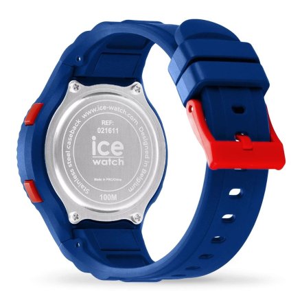 Niebieski zegarek elektroniczny Ice-Watch Digit S Blue Shade 021611 z wyświetlaczem + TOREBKA KOMUNIJNA