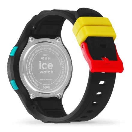 Czarny zegarek Ice-Watch Digit S Black Trilogy 021614 z elektronicznym wyświetlaczem