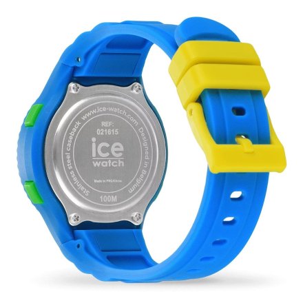 Niebieski zegarek Ice-Watch Digit S 021615 z elektronicznym wyświetlaczem