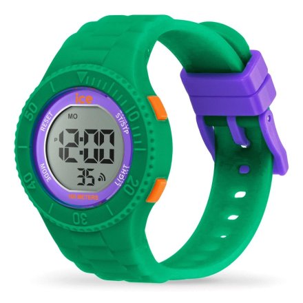 Zielony zegarek Ice-Watch Digit S 021616 z wyświetlaczem + TOREBKA KOMUNIJNA