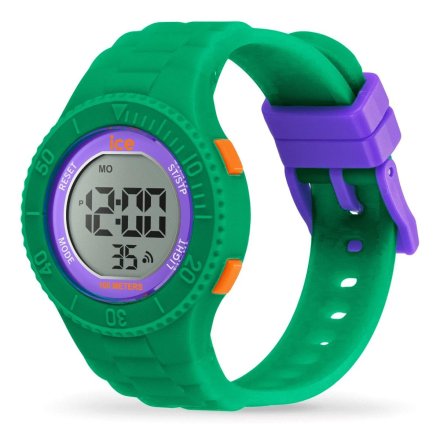Zielony zegarek Ice-Watch Digit S 021616 z wyświetlaczem 