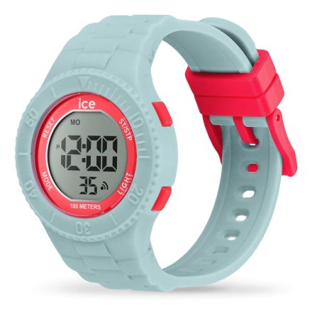 Błękitny zegarek Ice-Watch Digit S 021617 z wyświetlaczem 