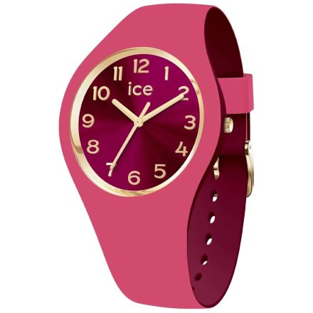 Różowy zegarek Ice-Watch Duo Chic Raspberry S 021821