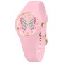 Różowy zegarek dziecięcy Ice watch 021954 z motylkiem Ice Fantasia XS