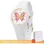 Biały zegarek dziecięcy Ice watch 021956 z motylkiem Ice Fantasia S + TOREBKA KOMUNIJNA