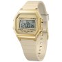 Złoty zegarek elektroniczny Ice-Watch DIGIT RETRO 022062 beżowy