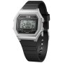 Srebrny zegarek elektroniczny Ice-Watch DIGIT RETRO 022063 czarny 