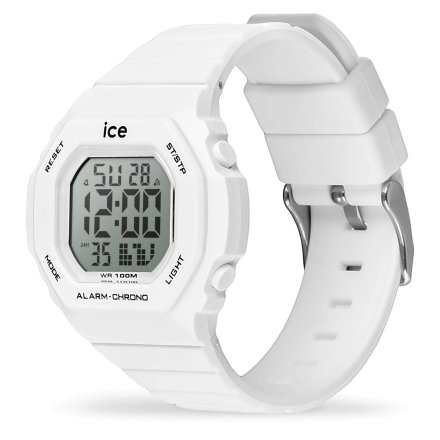 Biały zegarek elektroniczny Ice-Watch ICE DIGIT ULTRA 022093 