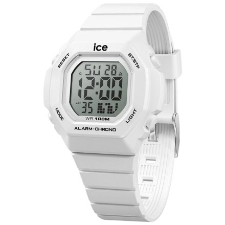 Biały zegarek elektroniczny Ice-Watch ICE DIGIT ULTRA 022093 