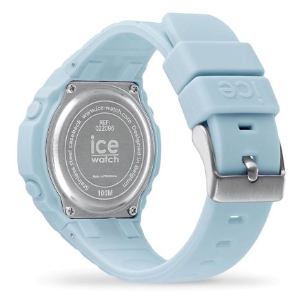 Niebieski zegarek elektroniczny Ice-Watch ICE DIGIT ULTRA 022096 + TOREBKA KOMUNIJNA