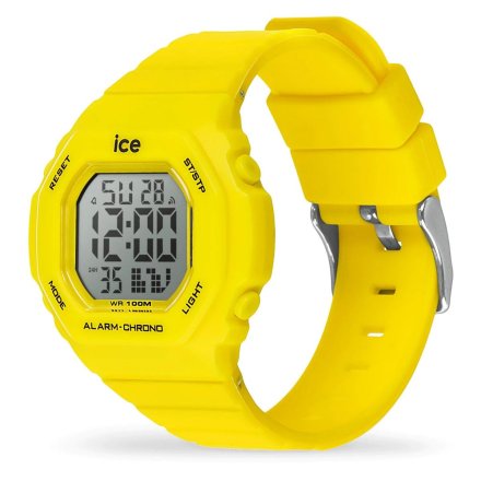 Żółty zegarek elektroniczny Ice-Watch ICE DIGIT ULTRA 022098