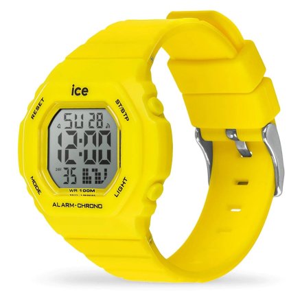 Żółty zegarek elektroniczny Ice-Watch ICE DIGIT ULTRA 022098 