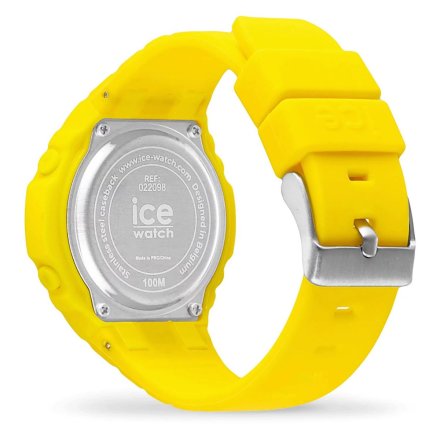 Żółty zegarek elektroniczny Ice-Watch ICE DIGIT ULTRA 022098 + TOREBKA KOMUNIJNA