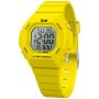 Żółty zegarek elektroniczny Ice-Watch ICE DIGIT ULTRA 022098 