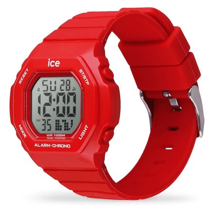 Czerwony zegarek elektroniczny Ice-Watch ICE DIGIT ULTRA 022099 