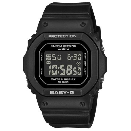 Czarny zegarek Casio Baby-G prostokątny BGD-565U-1ER