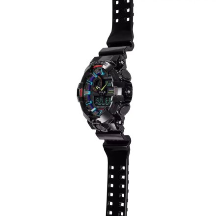 Czarny zegarek Casio G-Shock GA-700RGB-1AER