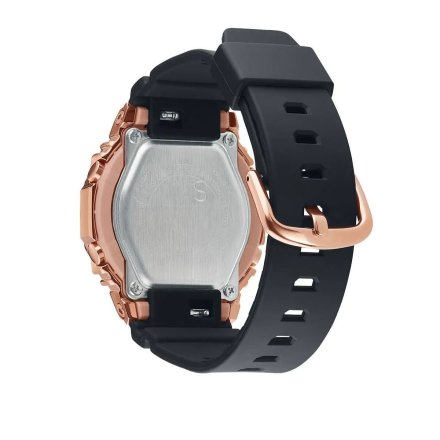 Czarno-różowozłoty zegarek damski Casio G-Shock GM-S2100PG-1A4ER