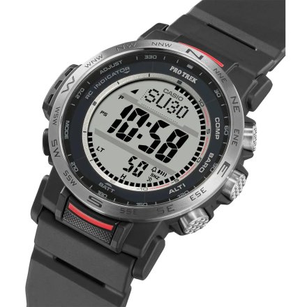 Czarny zegarek Casio Protrek Climber Solar PRW-35-1AER