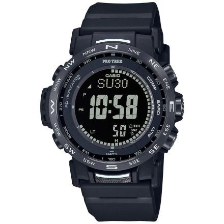 Czarny zegarek Casio Protrek Climber Solar PRW-35Y-1BER