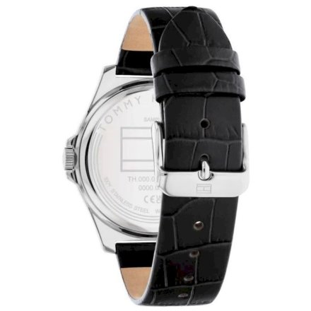 Klasyczny zegarek męski Tommy Hilfiger Norris z czarną tarczą 1710550