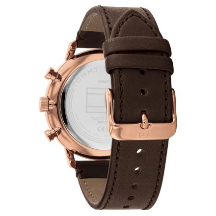 Zegarek męski Tommy Hilfiger Legend 1710566 z brązowym paskiem 