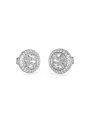 Srebrne kolczyki Guess kryształki PAVE STUDS JUBE04164JW