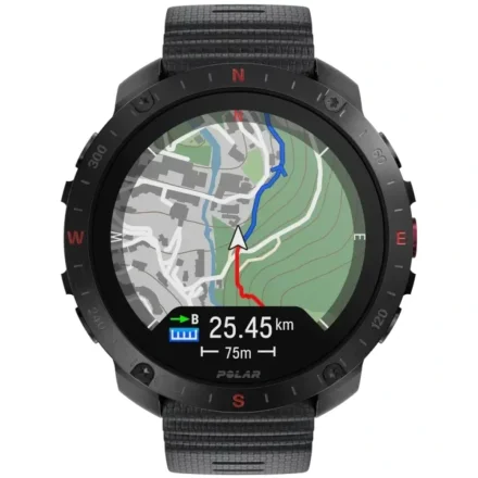Polar Grit X2 PRO Czarny S/L z H10 zegarek sportowy z GPS i wysokościomierzem