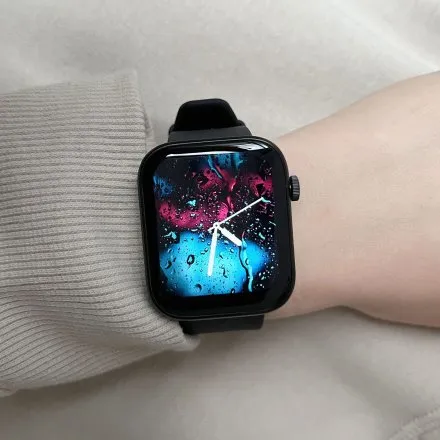 Smartwatch Rubicon Star czarny z funkcją rozmowy