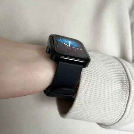 Smartwatch Rubicon Star czarny z funkcją rozmowy