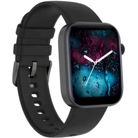 Smartwatch Rubicon Star czarny + ochrona ekranu
