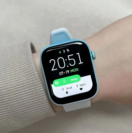 Smartwatch Rubicon Star błękitny ombre z funkcją rozmowy