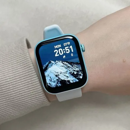 Smartwatch Rubicon Star błękitny ombre z funkcją rozmowy