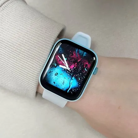 Smartwatch Rubicon Star błękitny ombre z funkcją rozmowy