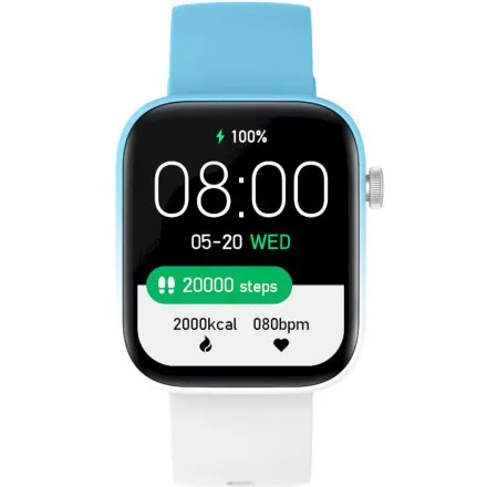 Smartwatch Rubicon Star błękitny ombre + ochrona ekranu