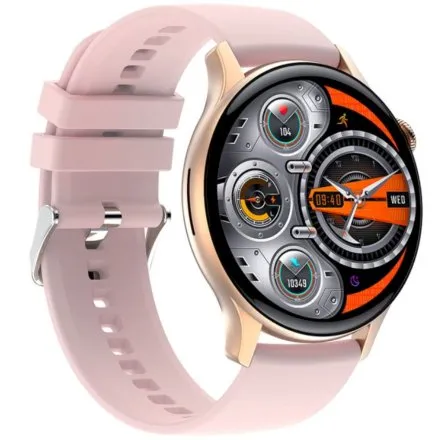 Smartwatch Rubicon Viral Amoled różowy z funkcją rozmowy