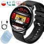 Smartwatch Rubicon Active Amoled czarny + ochrona ekranu