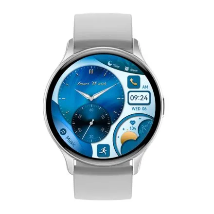 Smartwatch Rubicon Active Amoled szary + ochrona ekranu