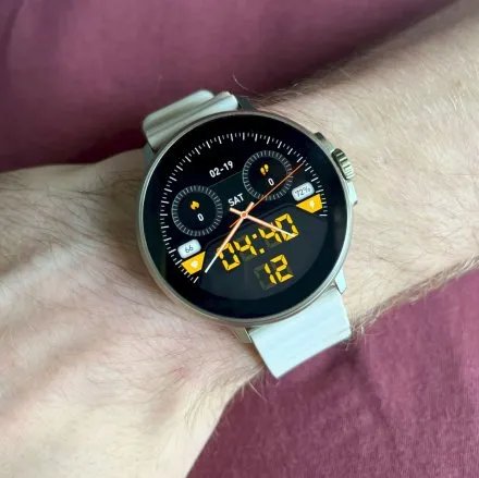 Smartwatch Rubicon Ultra szary z funkcją rozmowy