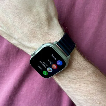 Smartwatch Rubicon Alex czarny z funkcją rozmowy